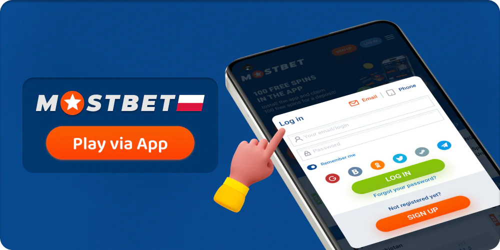 Jak grać w aplikacji Mostbet?
