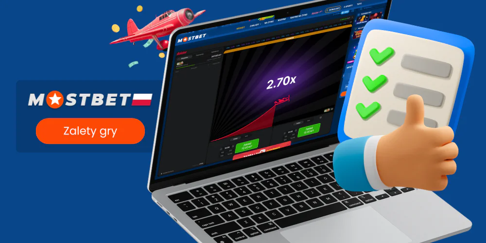 Lista korzyści, które można uzyskać grając w Mostbet Aviator